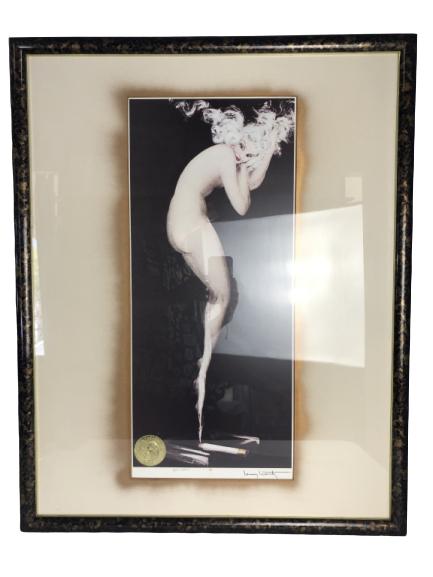 VINTAGE LOUIS ICART "ILLUSION" FRAMED SIGNED PRINT (1 of 8)