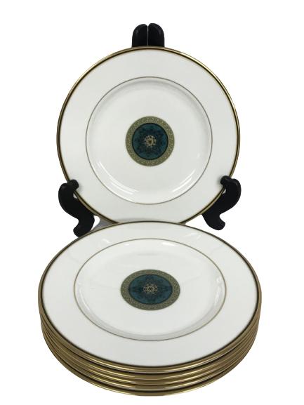 SET OF 6 LENOX CLASSIC ED. BONE CHINA PLATES 8": SET OF 6 LENOX CLASSIC ED. BONE CHINA PLATES -8" -VERY GOOD CONDITION, NO CHIPS OR CRACKS