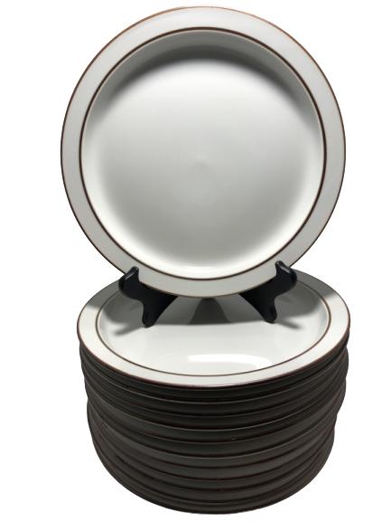 DANSK BISTRO DINNER PLATES SET OF 12 (1 of 4)