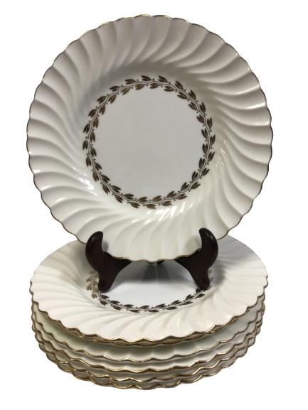 VINTAGE MINTON ENGLAND APPETIZER PLATES SET OF 7 (1 of 5)