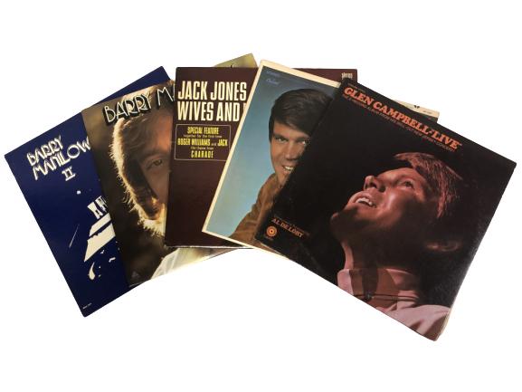 VINTAGE 12" VINYL RECORDS LOT OF 5 (1 of 3)