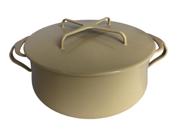 DANSK YELLOW LIDDED COOKING POT (1 of 6)
