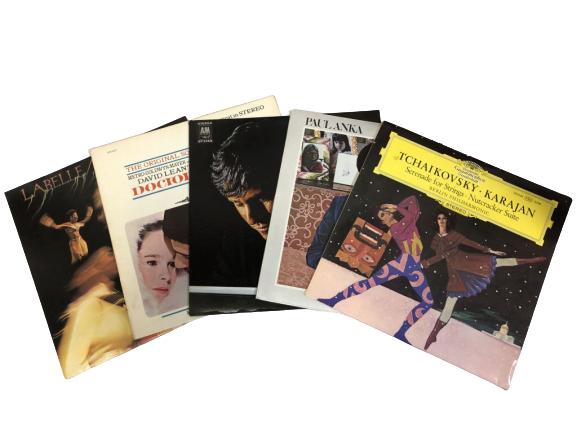 VINTAGE 12" VINYL RECORDS LOT OF 5 (1 of 3)