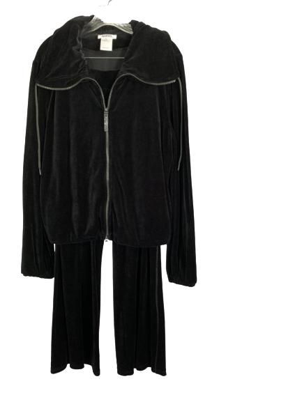 RYKIEL KARMA BODY AND SOUL VELOUR WORKOUT SUIT XL (1 of 3)