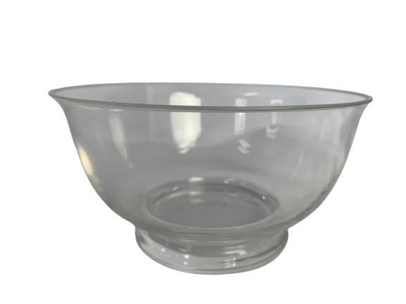 VINTAGE TIFFANY & CO CRYSTAL SERVING BOWL 7.5" (1 of 7)