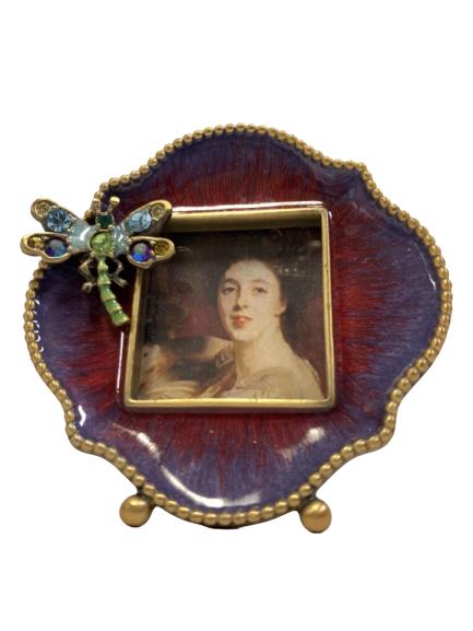JAY STRONGWATER JEWEL & ENAMEL PICTURE FRAME 2.5" (1 of 4)