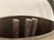 ANTIQUE WOODEN BELL ON METAL STAND 19" - 3