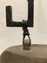 ANTIQUE WOODEN BELL ON METAL STAND 19" - 4