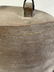 ANTIQUE WOODEN BELL ON METAL STAND 19" - 5