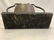 ANTIQUE WOODEN BELL ON METAL STAND 19" - 6