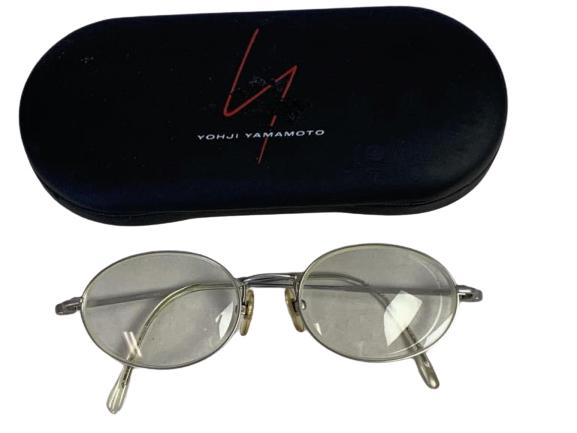 YOHGI YAMAMOTO METAL OVAL GLASSES FRAMES: YOHGI YAMAMOTO METAL OVAL GLASSES FRAMES