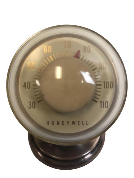 TIFFANY & CO. STERLING DESK THERMOMETER MCM 2.5" (1 of 4)