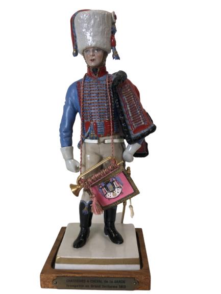 VAN GERDINGE PORCELAIN NAPOLEONIC SOLDIER 9.5" (1 of 6)