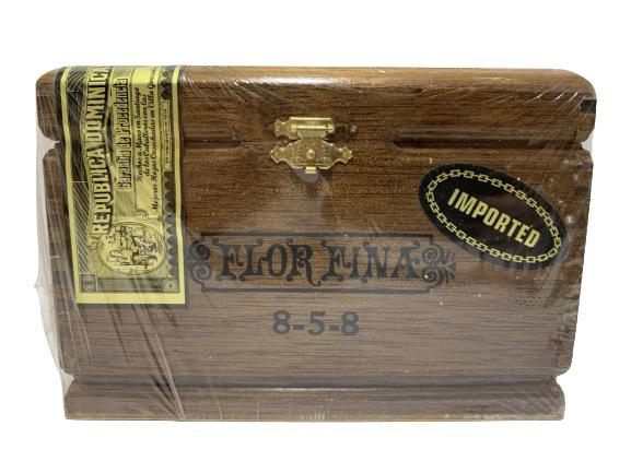 FLORFINA DOMINICAN REPUBLIC UNOPENED CIGAR BOX: FLORFINA DOMINICAN REPUBLIC UNOPENED CIGAR BOX - MADE IN DOMINICAN REPUBLIC-UNOPENED BOX. NO CONDITION REPORTS OR RETURNS