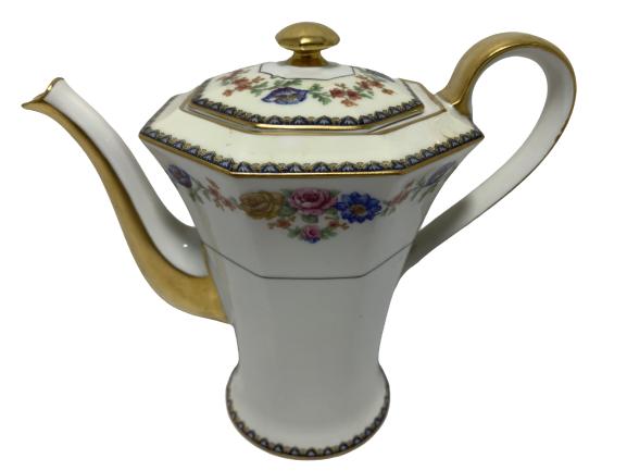 VTG THEODORE HAVILAND IMOGES FRANCE COFFEE POT: VTG THEODORE HAVILAND IMOGES FRANCE COFFEE POT