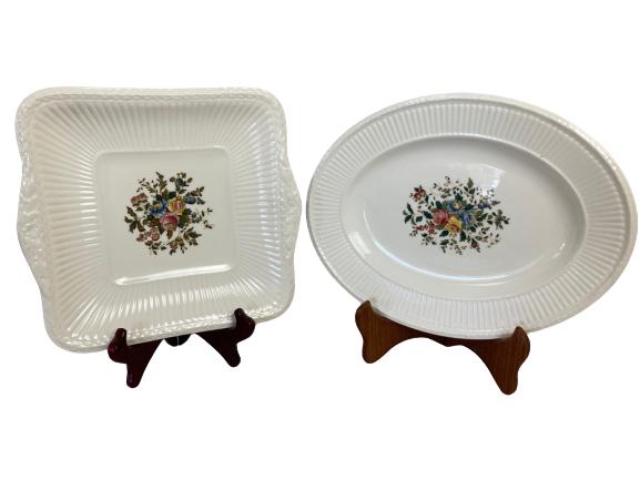 SET/2 VTG WEDGEWOOD "CONWAY" SERVING PLATTERS (1 of 6)
