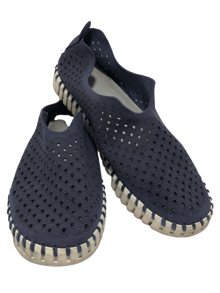 NAOT WOMENS NAVY BLUE SUEDE SNEAKERS SZ 41 US 10: NAOT WOMENS NAVY BLUE SUEDE SNEAKERS SZ 41 US 10