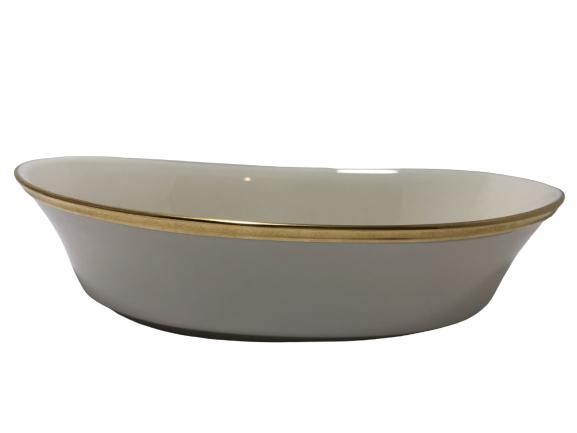 VINTAGE LENOX ETERNAL LONG PORCELAIN BOWL (1 of 5)