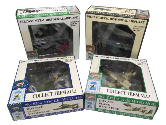 VTG MODEL POWER POSTAGE STAMP TOY PLANES LOT OF 4: VTG MODEL POWER POSTAGE STAMP TOY PLANES LOT OF 4 - IN ORGINAL BOXES