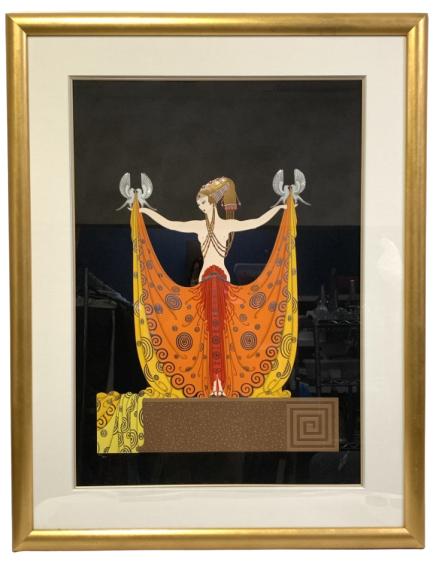 Erte 【Sunrise 】1992  lithograph60限定 EIRE APPARENT: sun rise BUDDAH 12