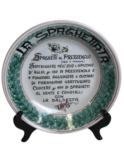 VTG ITALIAN CERAMIC PASTA SERVING DISH/ BOWL 12" (1 of 6)