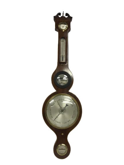 VINTAGE WEATHER STATION BAROMETER 36" TALL (1 of 4)