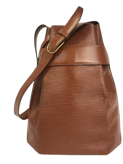 LOUIS VUITTON SAC D'EPAULE LEATHER SHOULDER BAG (1 of 8)