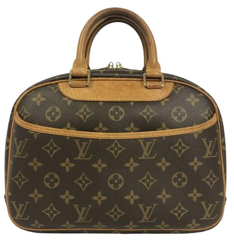 LOUIS VUITTON BROWN MONOGRAM TROUVILLE HANDBAG (1 of 6)