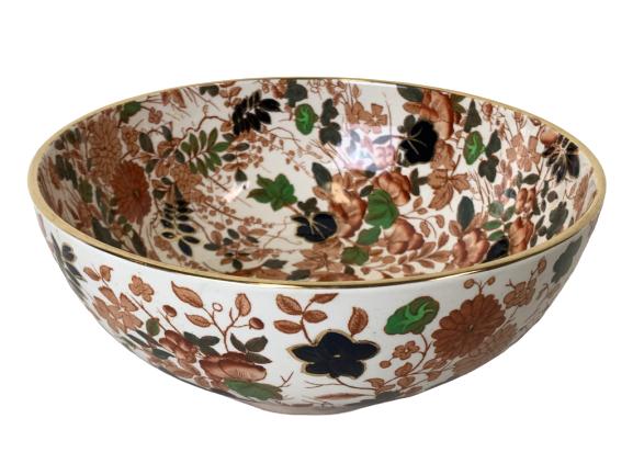 20'S ROYAL CAULDON BOWL BITTERSWEET PATTERN (1 of 6)