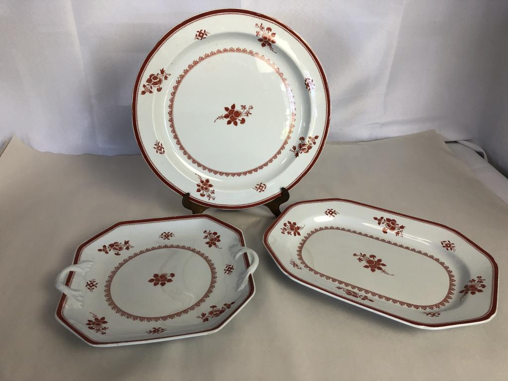 VTG SPODE GLOUCESTER SERVING DISHES SET OF 3 (1 of 8)