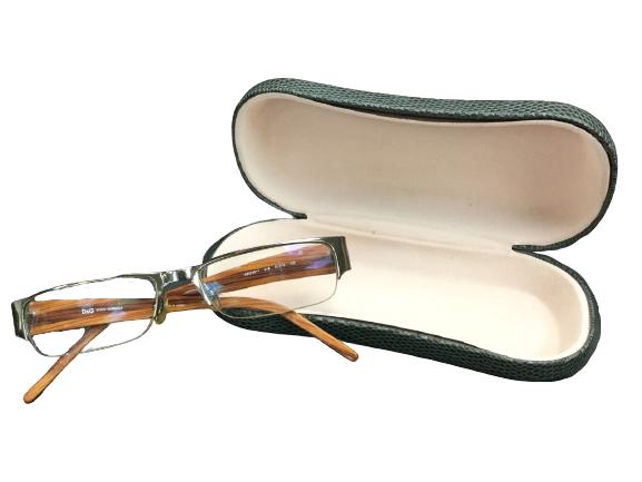 DOLCE & GABBANA SLEEK SEMI-RIMLESS FRAMES (1 of 10)