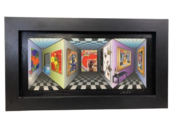 PANGBORN "HEARTFELT AIM" 3D ART ON CANVAS (1 of 15)