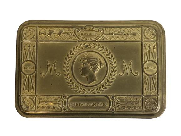 WWI BRITISH SOLDIER PRINCESS MARY GIFT FUND BOX (1 of 7)