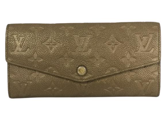 LOUIS VUITTON BEIGE LEATHER CERIEUSE WALLET (1 of 6)