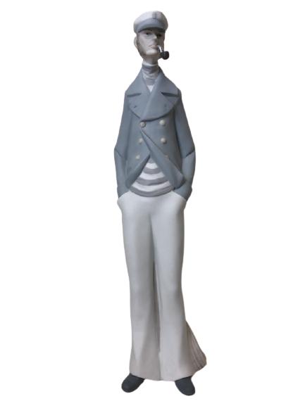 LLADRO SEA CAPTAIN BISQUE FIGURE 4621 RETIRED 15" (1 of 9)