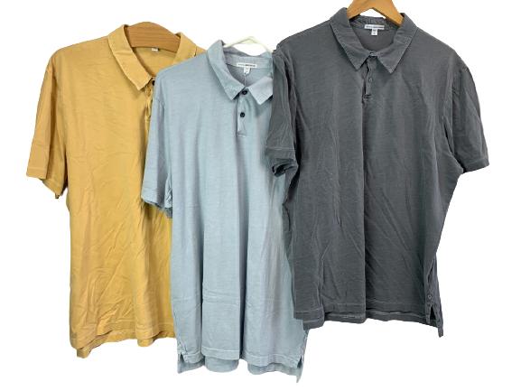 3 JAMES PERSE MENS COLLARED SHIRTS SIZE 4 (L-XL) (1 of 4)