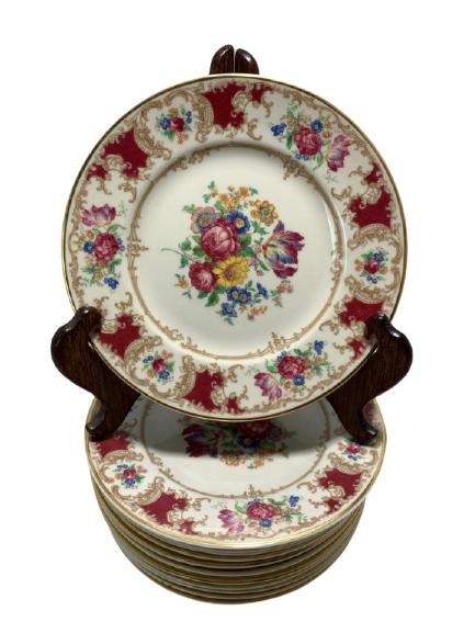 12 OLD IVORY SYRACUSE 6" PLATES (1 of 5)