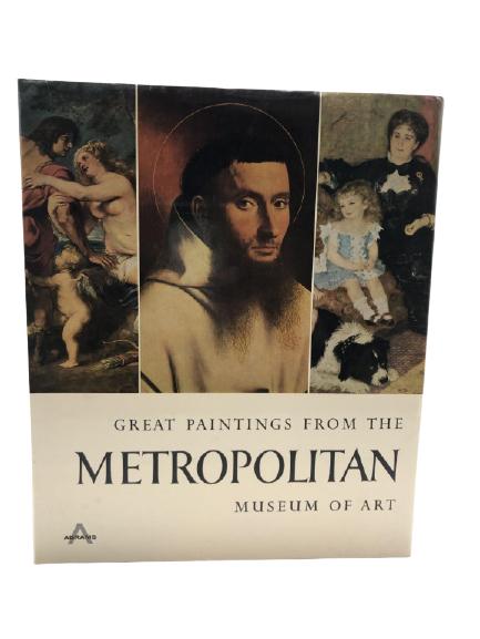 METROPOLITAN MUSEUM ART GREAT PAINTINGS BOOK 13": METROPOLITAN MUSEUM OF ART GREAT PAINTINGS COFFEE TABLE BOOK 13" X 11"