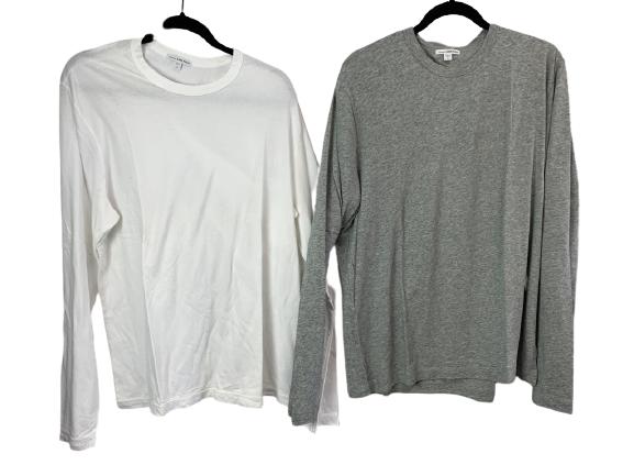 2 JAMES PERSE LONGSLEEVE MENS TEES SIZE 4 (L-XL US) (1 of 4)