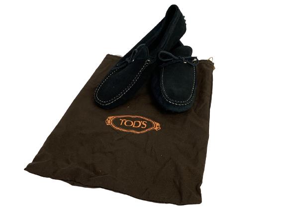 NEW TODS GOMMINO LEATHER DRIVING SHOES MENS SIZE 9: TODS GOMMINO LEATHER DRIVING SHOES MENS SIZE 8 UK-SIZE 9 US