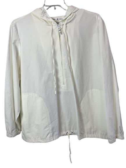 TOMMY HILFIGER WOMEN COTTON/NYLON ZIP JACKET SZ 2X (1 of 3)