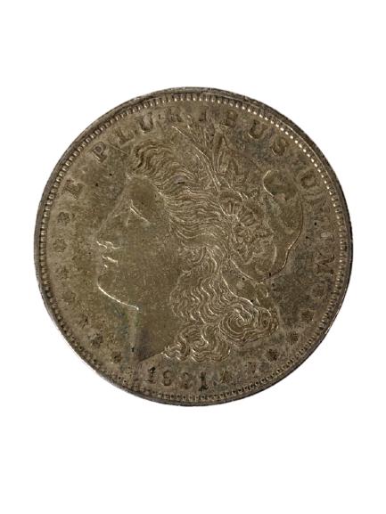 1921 SILVER PEACE DOLLAR (1 of 2)