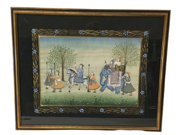 VINTAGE ASIAN CARAVAN 20"H X 24"L (1 of 3)