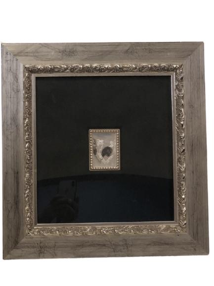 1934 ERTE ORIGINAL COMPOSITION SILVER GOUACHE 16" (1 of 5)