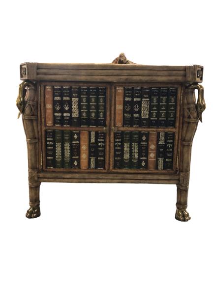 MAITLAND SMITH BOOK END TABLE W/ GOOSE HEAD 30" (1 of 10)