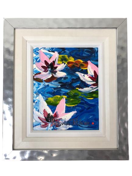A. RENOIR "LILY LIGHT " ORIGINAL PAINTING " 16" (1 of 5)