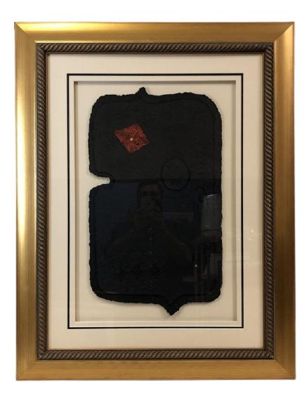 LEBADANG "QUASSAR" MIXED MEDIA PAPER FRAMED 39" (1 of 6)