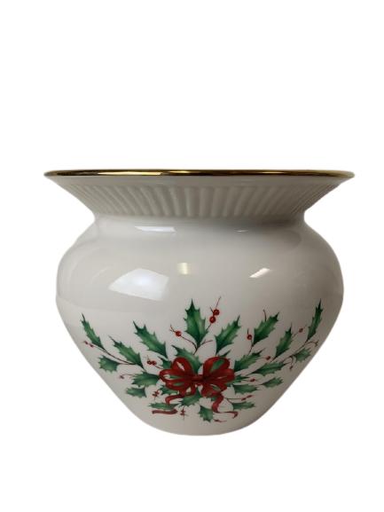 VINTAGE LENOX HOLIDAY VASE NWT 6" (1 of 10)
