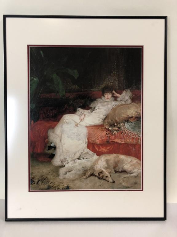 S. CLAIRIN FRAMED POSTER PRINT 29" (1 of 7)