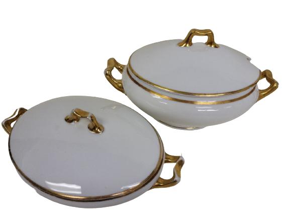ANTIQUE IMPERIAL PSL AUSTRIA SERVING DISH SET (1 of 20)